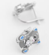 Серьги Альфа-Карат 28210467/9гг-дг-рг 2,7гр. 