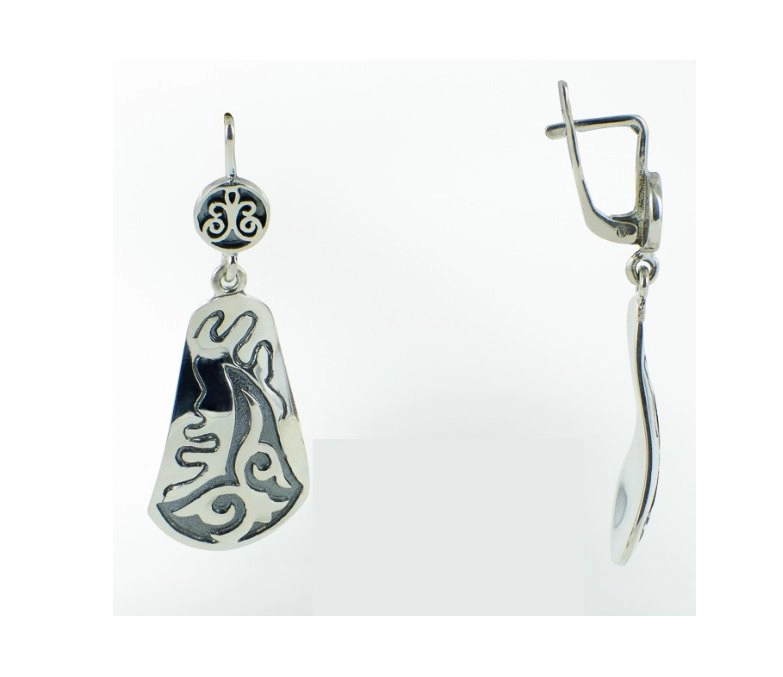 Серьги Кристалл-L С-05-02 7,9гр. 