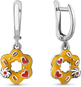 Серьги Aquamarine 33738 