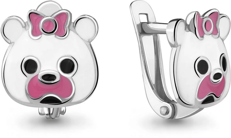 Серьги Aquamarine 33342 1,94гр. 