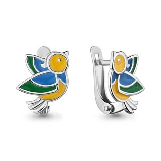 Серьги Aquamarine 33134 1,68гр. 