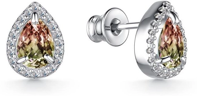 Серьги Алькор 02-2228_00СТ-00 2,4гр. 