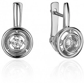 Серьги Эстет 01С157961 