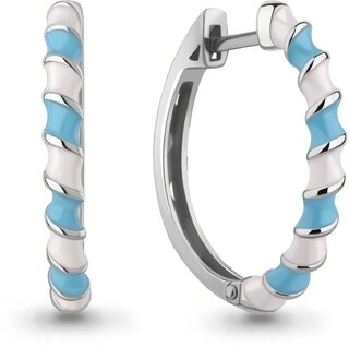Серьги Aquamarine 34469 