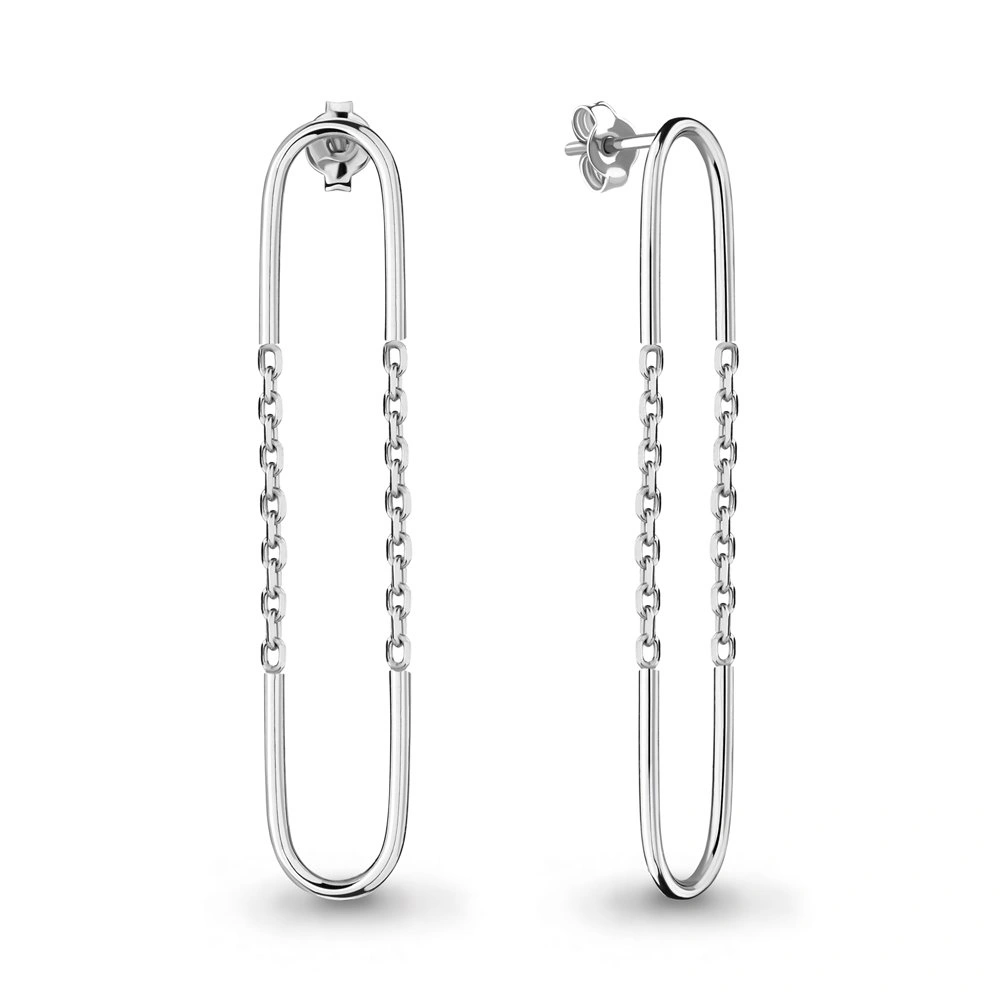 Серьги Aquamarine 36075 