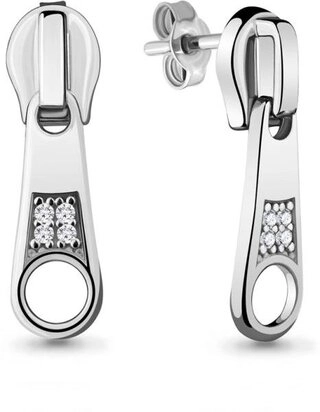 Серьги Aquamarine 48102А 3гр 