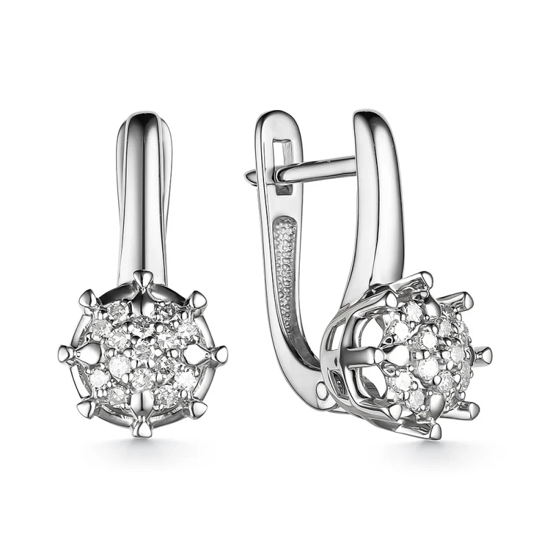 Серьги Goldos С620-220 3.3гр 