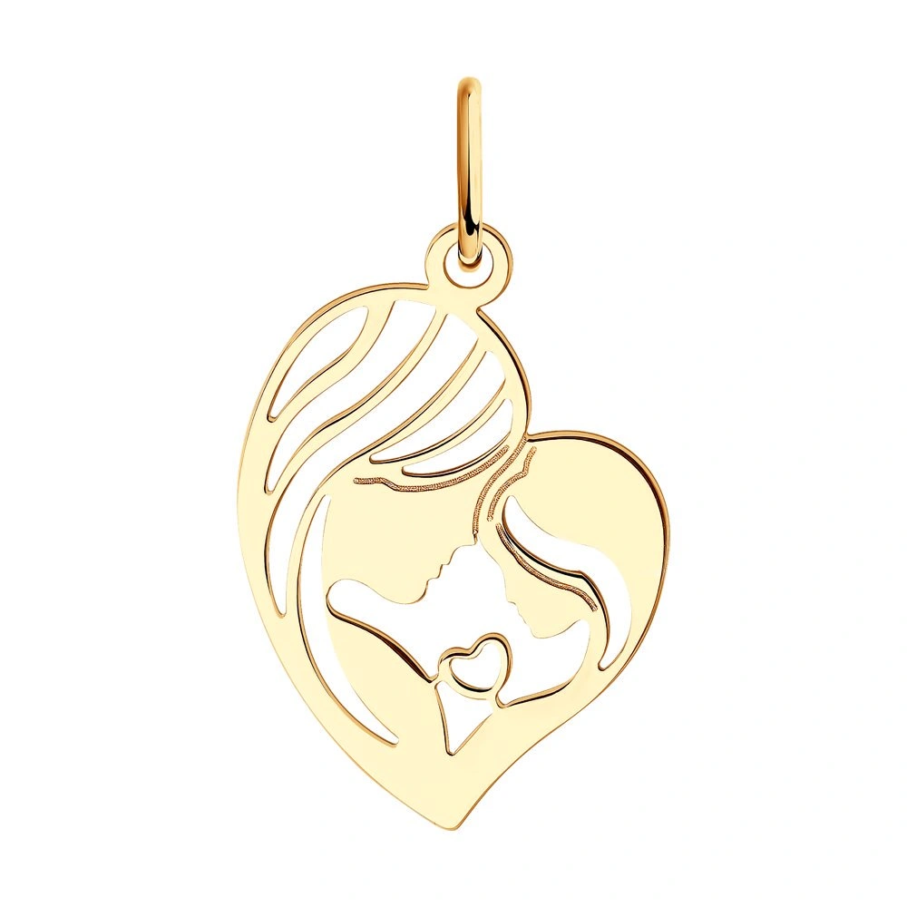 Кулон Sokolov Любовь к матери 033907 0,79гр. 