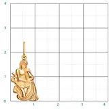 Подвеска Атолл 5271/водолей 1.38гр  - фото 2