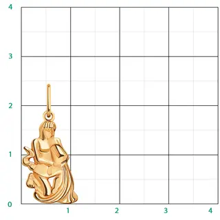 Подвеска Атолл 5271/водолей 1.38гр 