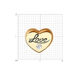 Кулон Sokolov V51-230-01327-1 1,27гр. 