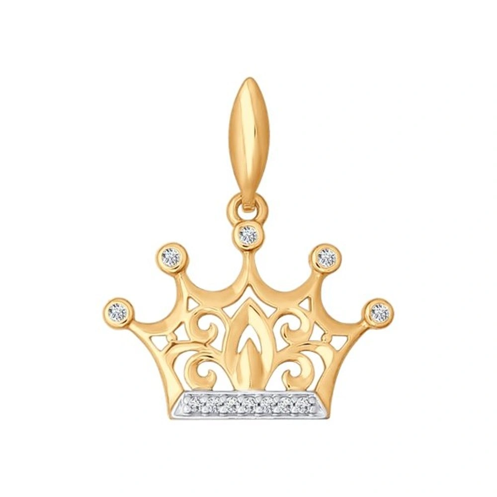 Кулон Sokolov Корона 034783 1,16гр. 