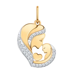 Кулон Atoll 5842 1,19гр.  - фото 2