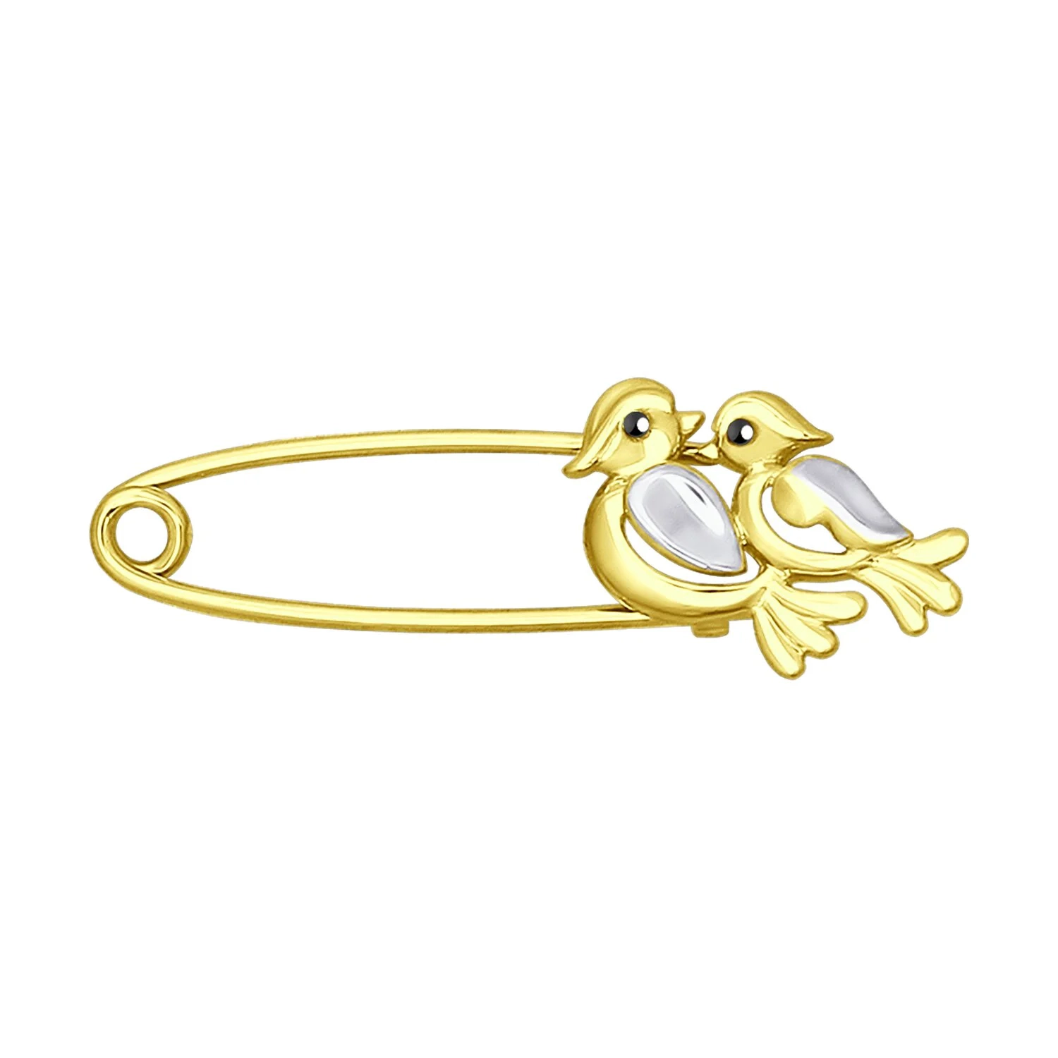 Булавка Sokolov 040212-2 0,84гр.  - фото 3