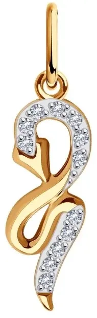 Кулон Diamant 51-130-01667-1 