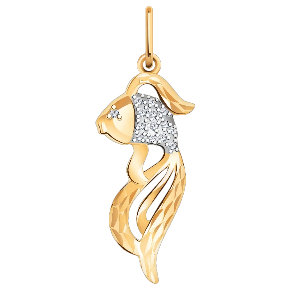 Кулон Atoll 50039а 0,98гр.  - фото 2