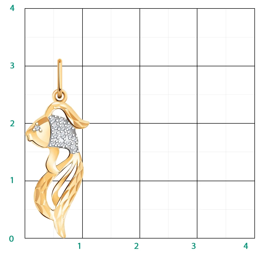 Кулон Atoll 50039а 0,98гр. 