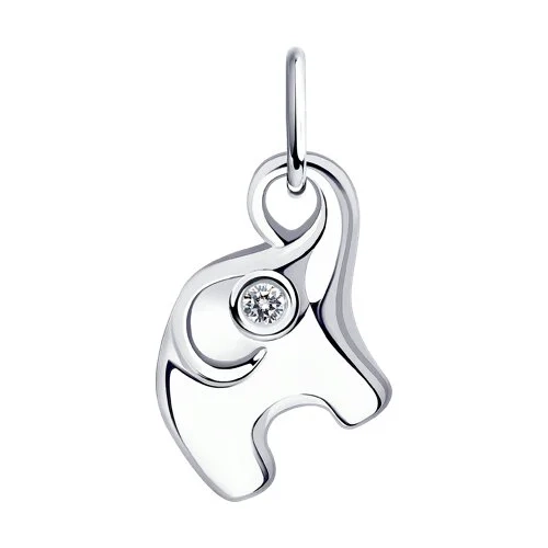 Кулон Diamant 94-130-01085-1 0,59гр. 