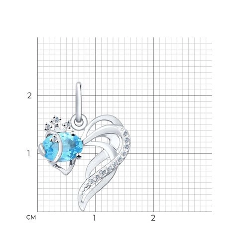 Кулон Sokolov 731290-3 1,05гр. 