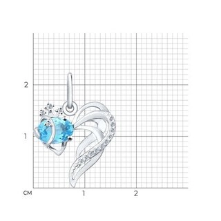 Кулон Sokolov 731290-3 1,05гр. 