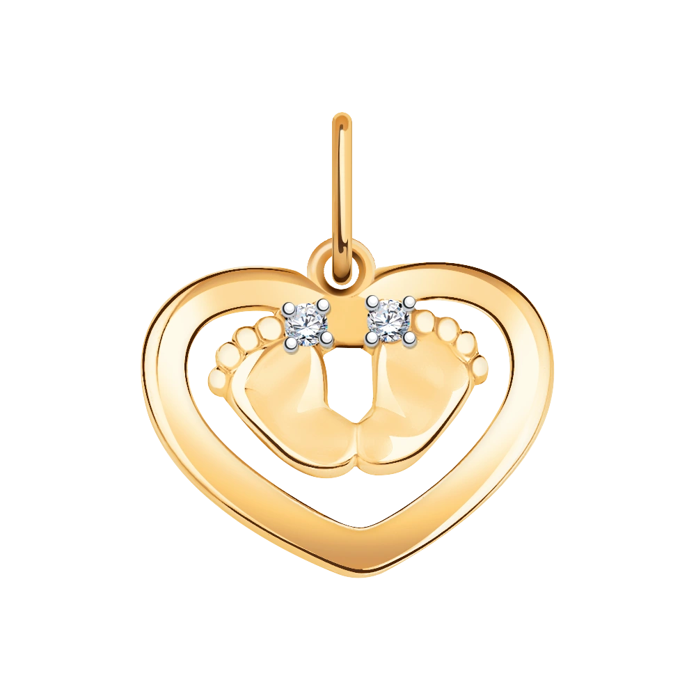 Кулон Atoll 5850 1,14гр.  - фото 2