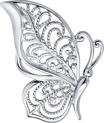 Брошь Diamant 94-140-00727-1 