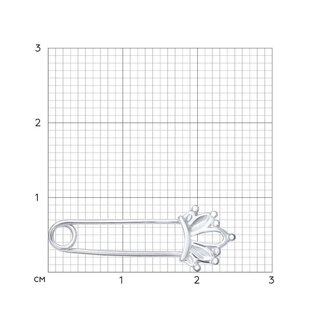 Булавка Sokolov 94040096 0,69гр 