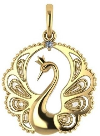 Кулон Лукас P01-Z-59683-Z 1,46гр. 