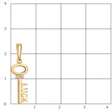 Кулон Atoll 50340 1,21гр.  - фото 3