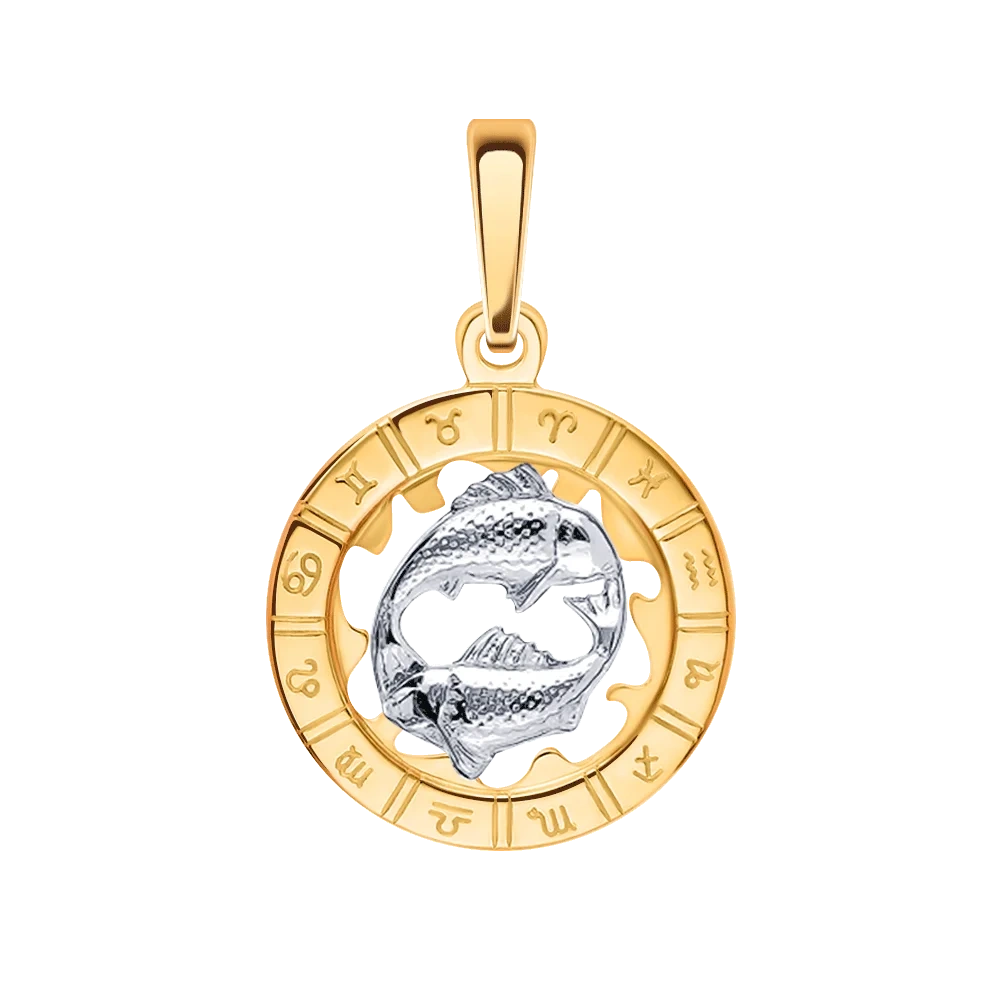 Кулон Atoll 5236/рыбы 1,5гр.  - фото 2