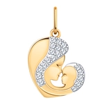 Кулон Atoll 5840 1,21гр.  - фото 2