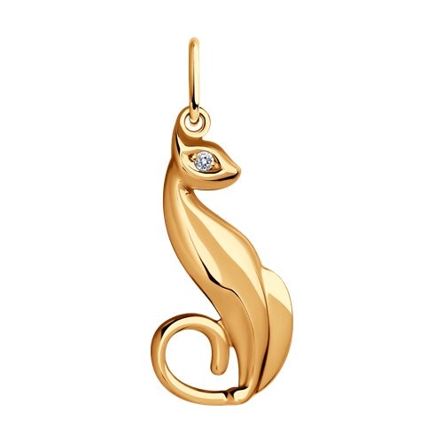 Кулон Diamant 51-130-01698-1 0,9гр 