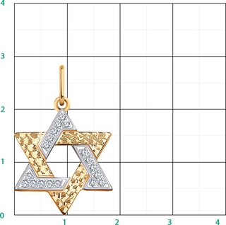 Кулон Atoll 3334а 1,28гр. 