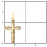 Кулон Atoll 3266 1,17гр.  - фото 3