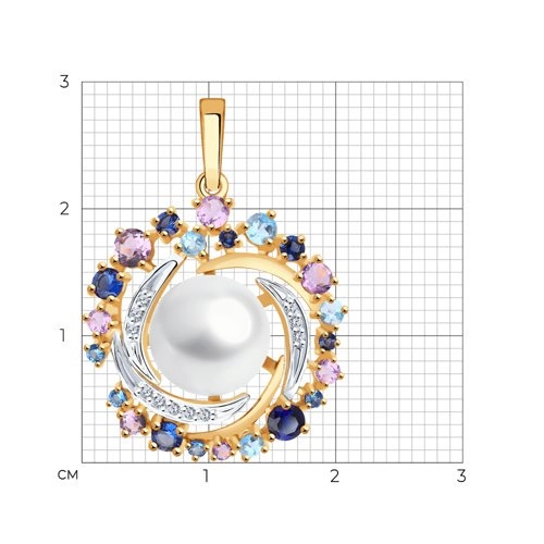 Кулон Sokolov 793106 3,47гр. 