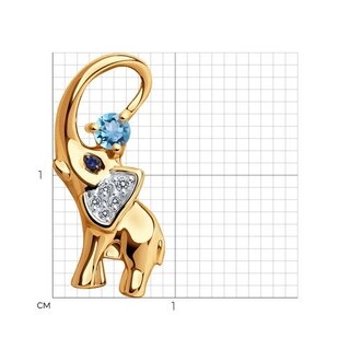 Кулон Sokolov 732794 1,09гр. 