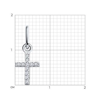 Кулон Diamant 52-230-02206-1 0,28гр. 