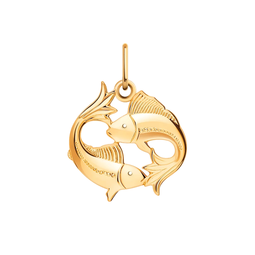 Кулон Atoll A5272/рыбы 1,19гр.  - фото 3