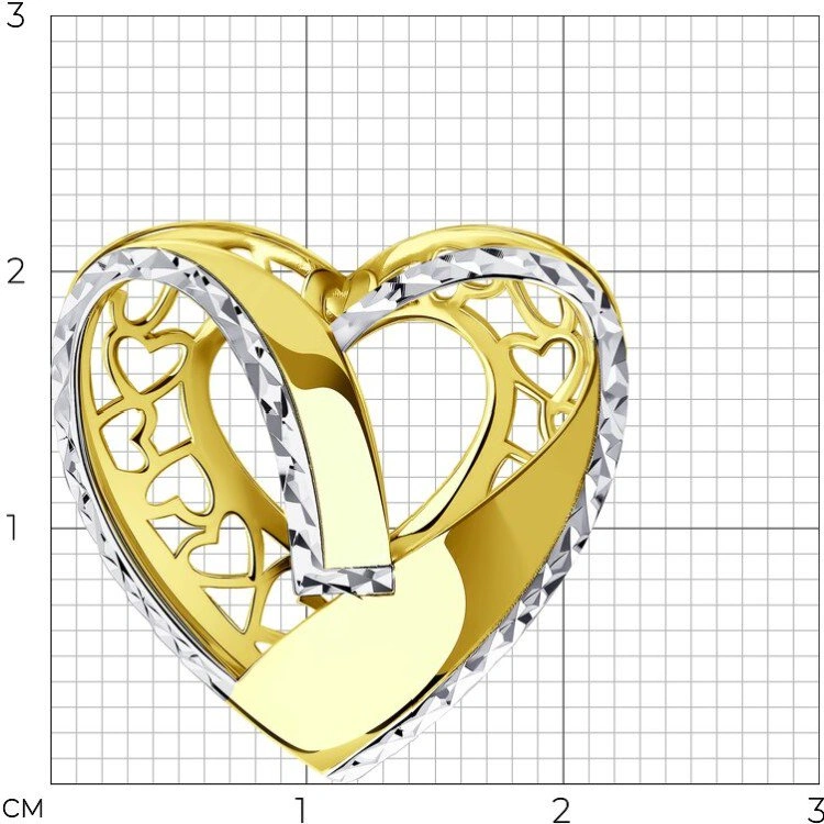 Кулон Sokolov 035951-2 1,89гр. 