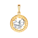 Кулон Atoll 5233/стрелец 1,25гр.  - фото 4