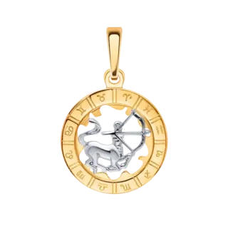 Кулон Atoll 5233/стрелец 1,25гр. 