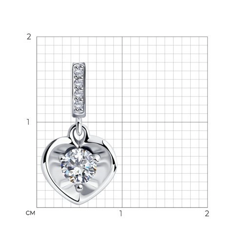 Кулон Sokolov 35881 0,77гр. 