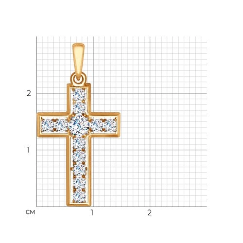 Кулон Sokolov 035114 1,4гр. 