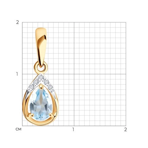 Подвеска Sokolov 73-00015 0,69гр. 