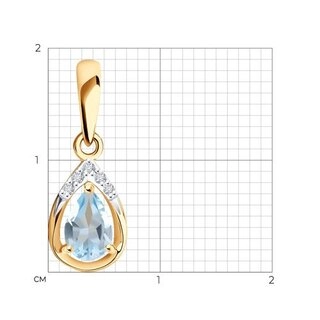 Подвеска Sokolov 73-00015 0,69гр. 