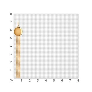 Кулон Sokolov 036072 1,76гр. 