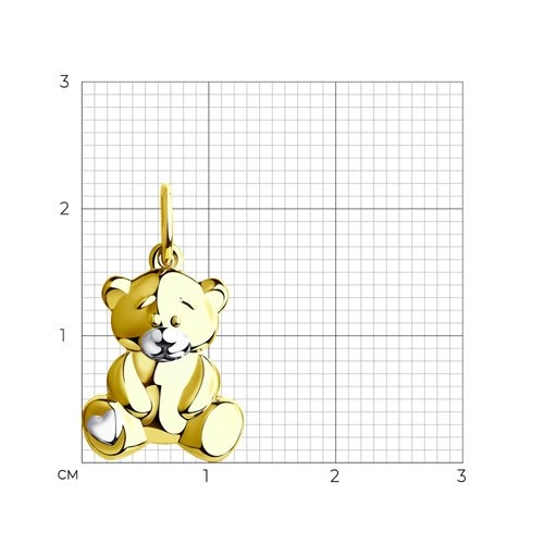 Кулон Sokolov 034948-2 0,66гр. 