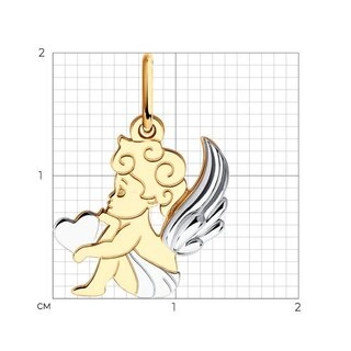 Кулон Sokolov 035503-3 0,77гр. 