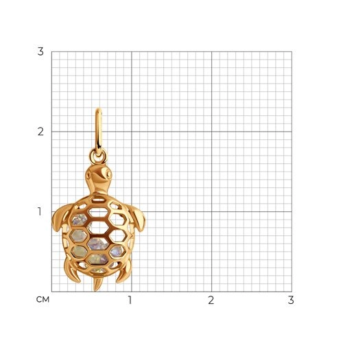 Кулон Sokolov 36501 1,01гр. 