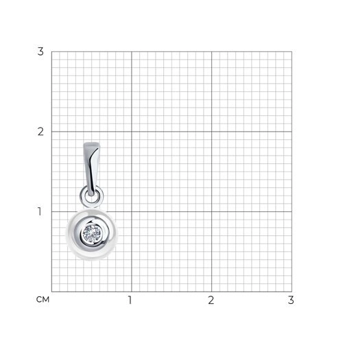 Кулон Sokolov 6035012 0,57гр. 